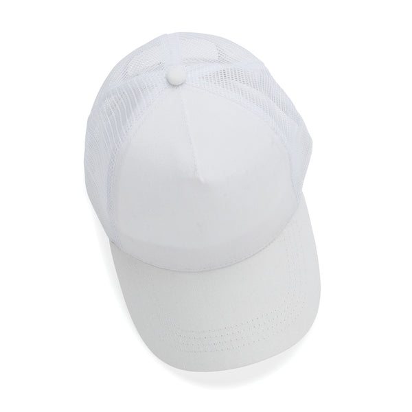 Carica l'immagine nel visualizzatore di Gallery, cappellini da personalizzare in cotone riciclato, rpet colore bianco_bianco 121717052 DET09
