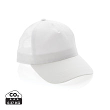 Carica l'immagine nel visualizzatore di Gallery, cappellini da personalizzare in cotone riciclato, rpet colore bianco_bianco 121717052 DET01
