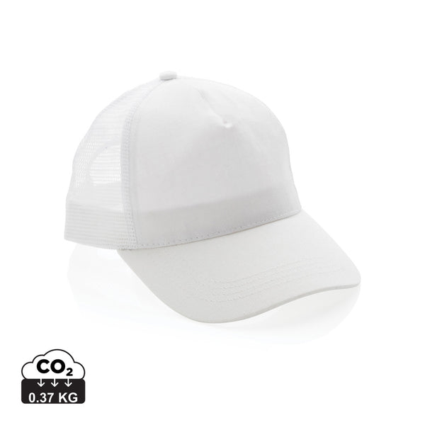 Carica l'immagine nel visualizzatore di Gallery, cappellini da personalizzare in cotone riciclato, rpet colore bianco_bianco 121717052 DET09
