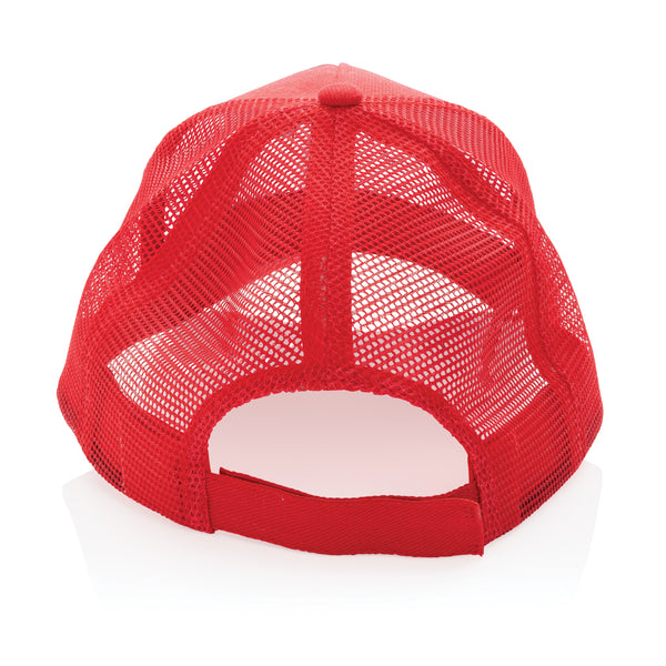 Carica l'immagine nel visualizzatore di Gallery, cappellini personalizzabili in cotone riciclato, rpet colore rosso-ciliegia_rosso 121717052 DET09

