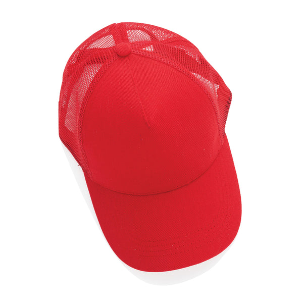 Carica l'immagine nel visualizzatore di Gallery, cappellini personalizzabili in cotone riciclato, rpet colore rosso-ciliegia_rosso 121717052 DET09
