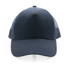 Carica l'immagine nel visualizzatore di Gallery, cappellini personalizzati in cotone riciclato, rpet colore blu-navy_blu 121717052 DET03
