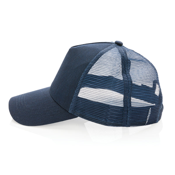 Carica l'immagine nel visualizzatore di Gallery, cappellini personalizzati in cotone riciclato, rpet colore blu-navy_blu 121717052 DET09
