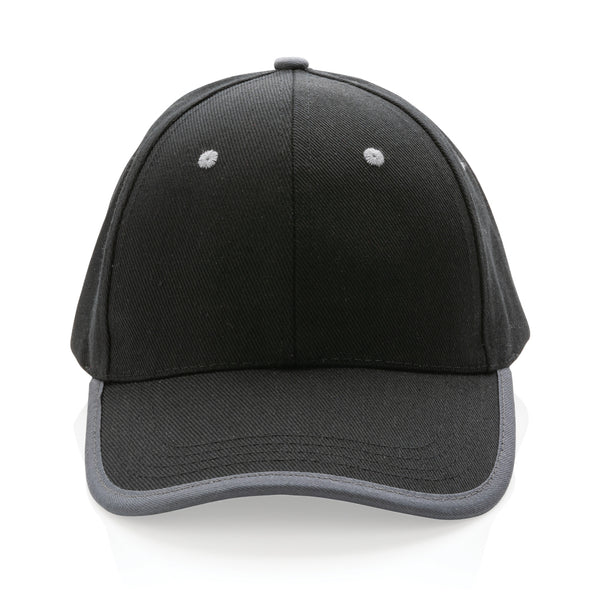 Carica l'immagine nel visualizzatore di Gallery, cappellini personalizzati in cotone riciclato, rpet colore nero_nero 121717053 DET09
