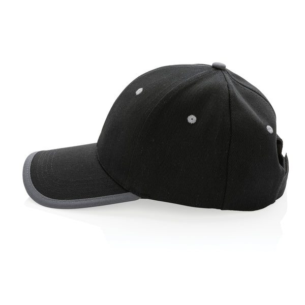 Carica l'immagine nel visualizzatore di Gallery, cappellini personalizzati in cotone riciclato, rpet colore nero_nero 121717053 DET09
