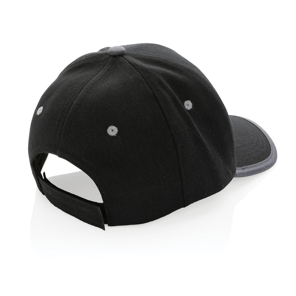 Carica l'immagine nel visualizzatore di Gallery, cappellini personalizzati in cotone riciclato, rpet colore nero_nero 121717053 DET09
