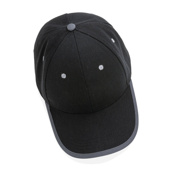 Carica l'immagine nel visualizzatore di Gallery, cappellini personalizzati in cotone riciclato, rpet colore nero_nero 121717053 DET09
