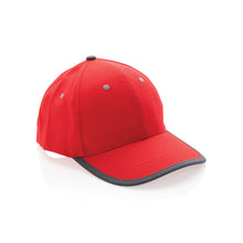 Carica l'immagine nel visualizzatore di Gallery, cappellini personalizzabili in cotone riciclato, rpet colore rosso-ciliegia_rosso 121717053 VAR05
