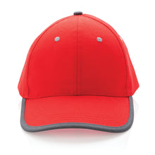 Carica l'immagine nel visualizzatore di Gallery, cappellini personalizzabili in cotone riciclato, rpet colore rosso-ciliegia_rosso 121717053 DET03
