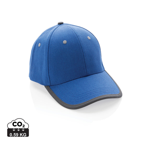 Carica l'immagine nel visualizzatore di Gallery, cappellini personalizzati in cotone riciclato, rpet colore blu_blu 121717053 DET09
