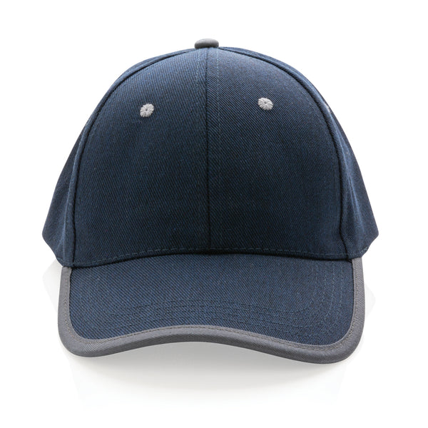Carica l'immagine nel visualizzatore di Gallery, cappellini personalizzati in cotone riciclato, rpet colore blu-navy_blu 121717053 DET09
