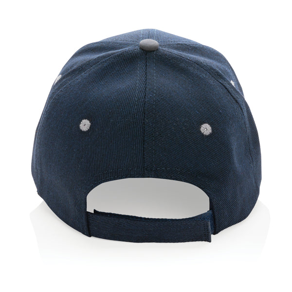 Carica l'immagine nel visualizzatore di Gallery, cappellini personalizzati in cotone riciclato, rpet colore blu-navy_blu 121717053 DET09

