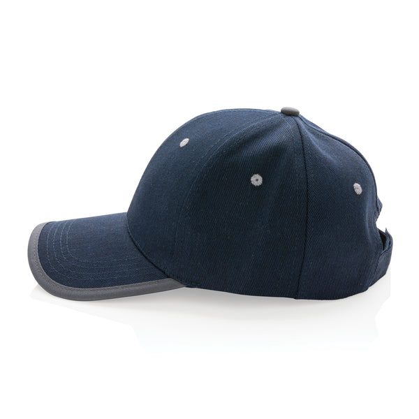 Carica l'immagine nel visualizzatore di Gallery, cappellini personalizzati in cotone riciclato, rpet colore blu-navy_blu 121717053 DET09
