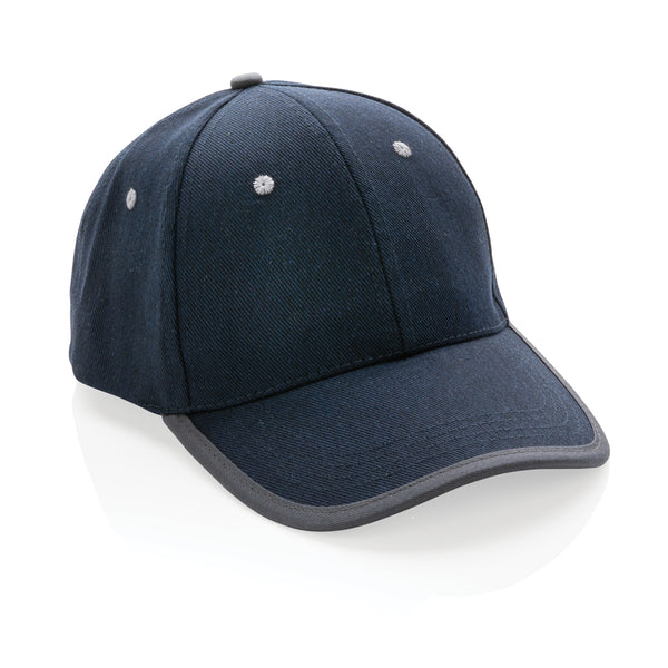 Carica l'immagine nel visualizzatore di Gallery, cappellini personalizzati in cotone riciclato, rpet colore blu-navy_blu 121717053 DET09

