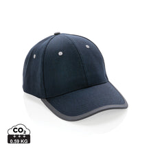 Carica l'immagine nel visualizzatore di Gallery, cappellini personalizzati in cotone riciclato, rpet colore blu-navy_blu 121717053 DET01

