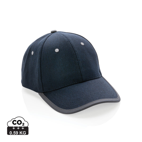 Carica l'immagine nel visualizzatore di Gallery, cappellini personalizzati in cotone riciclato, rpet colore blu-navy_blu 121717053 DET09
