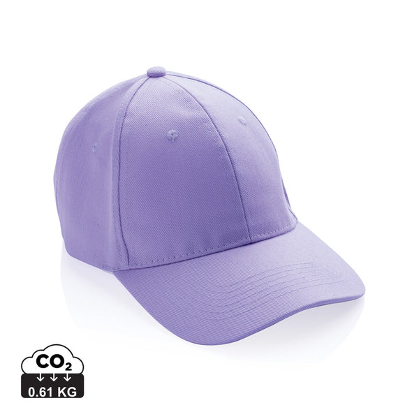 Carica l'immagine nel visualizzatore di Gallery, cappellini stampati con logo in cotone riciclato colore lavanda_viola 121717047 DET09
