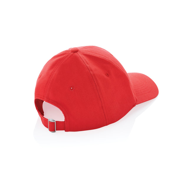 Carica l'immagine nel visualizzatore di Gallery, cappellini personalizzabili in cotone riciclato colore rosso-vivo_rosso 121717047 DET09
