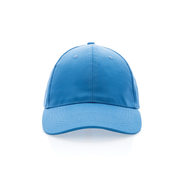 Carica l'immagine nel visualizzatore di Gallery, cappellini pubblicitari in cotone riciclato colore tranquil-blue_azzurro 121717047 DET09
