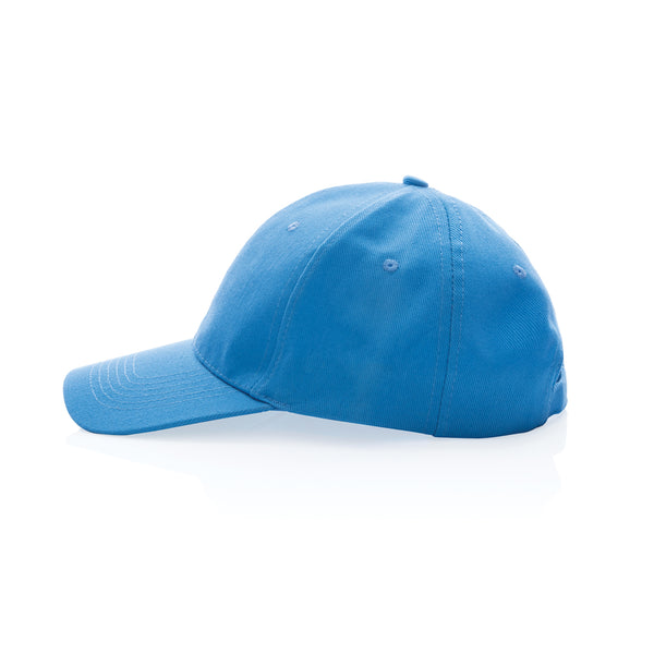 Carica l'immagine nel visualizzatore di Gallery, cappellini pubblicitari in cotone riciclato colore tranquil-blue_azzurro 121717047 DET09
