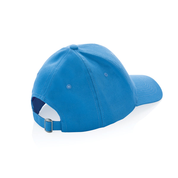 Carica l'immagine nel visualizzatore di Gallery, cappellini pubblicitari in cotone riciclato colore tranquil-blue_azzurro 121717047 DET09
