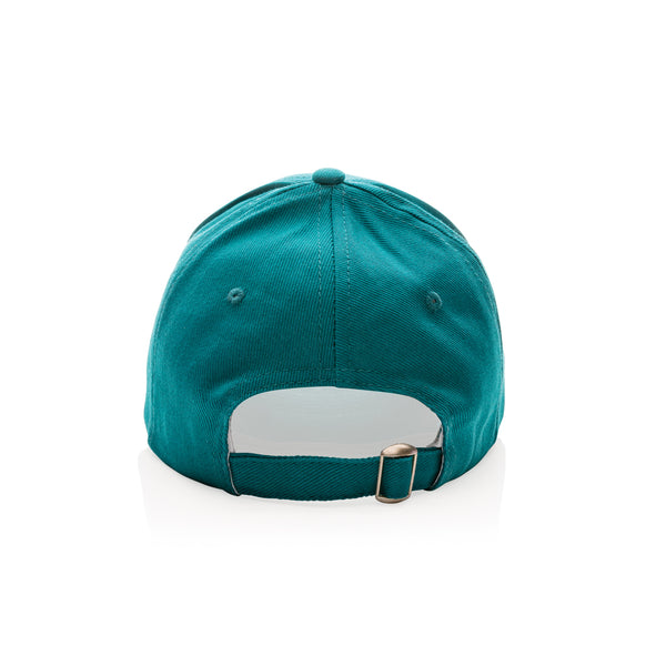 Carica l'immagine nel visualizzatore di Gallery, cappellini stampati con logo in cotone riciclato colore ottanio_ottanio 121717047 DET09

