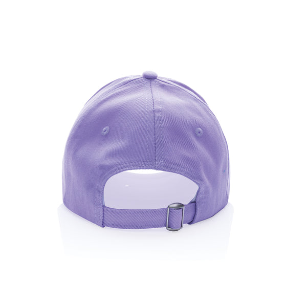 Carica l'immagine nel visualizzatore di Gallery, cappellini stampati con logo in cotone riciclato colore lavanda_viola 121717048 DET09
