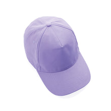 Carica l'immagine nel visualizzatore di Gallery, cappellini stampati con logo in cotone riciclato colore lavanda_viola 121717048 DET07

