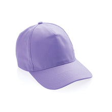Carica l'immagine nel visualizzatore di Gallery, cappellini stampati con logo in cotone riciclato colore lavanda_viola 121717048 DET08
