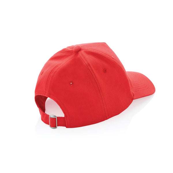 Carica l'immagine nel visualizzatore di Gallery, cappellini personalizzabili in cotone riciclato colore rosso-vivo_rosso 121717048 DET09
