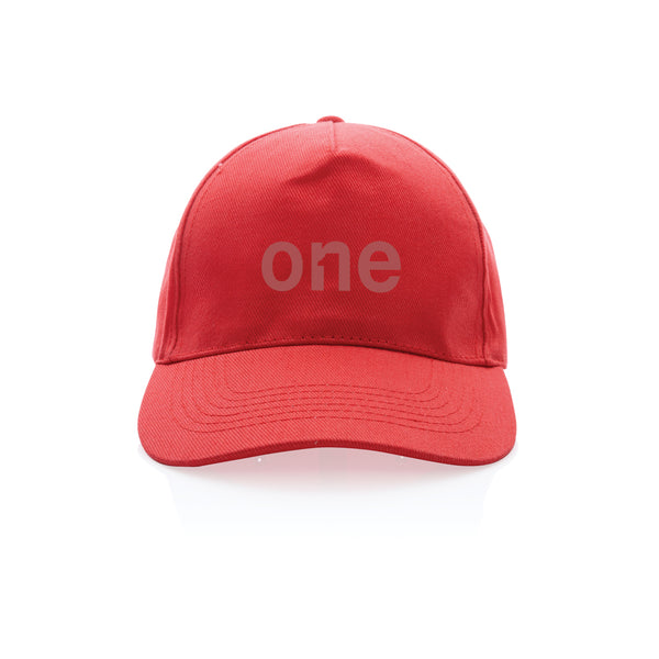 Carica l'immagine nel visualizzatore di Gallery, cappellini personalizzabili in cotone riciclato colore rosso-vivo_rosso 121717048 DET09
