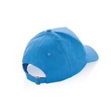 Carica l'immagine nel visualizzatore di Gallery, cappellini pubblicitari in cotone riciclato colore tranquil-blue_azzurro 121717048 DET06
