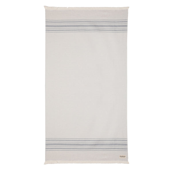 Carica l'immagine nel visualizzatore di Gallery, teli mare da personalizzare in cotone, cotone riciclato colore grigio_grigio 121717096 DET08
