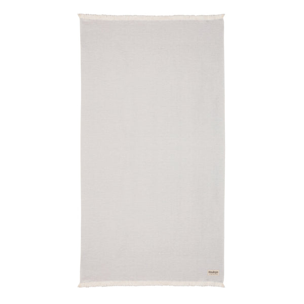 Carica l'immagine nel visualizzatore di Gallery, teli mare da personalizzare in cotone, cotone riciclato colore grigio_grigio 121717097 DET09
