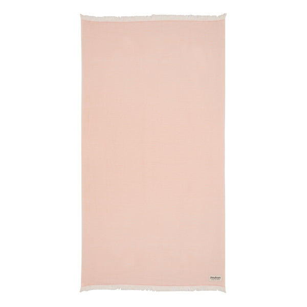 Carica l'immagine nel visualizzatore di Gallery, teli mare pubblicitari in cotone, cotone riciclato colore rosa_rosa 121717097 DET09
