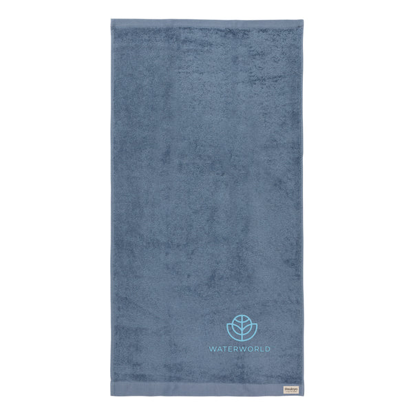 Carica l'immagine nel visualizzatore di Gallery, asciugamani personalizzati in cotone, cotone riciclato colore blu_blu 121717098 DET07
