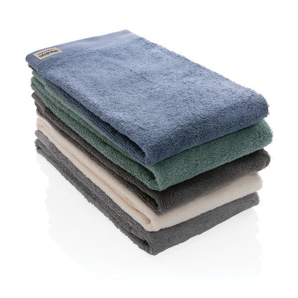 Carica l'immagine nel visualizzatore di Gallery, asciugamani personalizzati in cotone, cotone riciclato colore blu_blu 121717098 DET07
