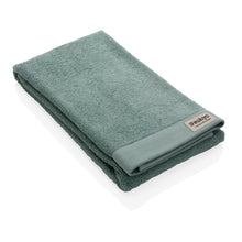 Carica l'immagine nel visualizzatore di Gallery, asciugamani promozionali in cotone, cotone riciclato colore verde_verde 121717098 DET04
