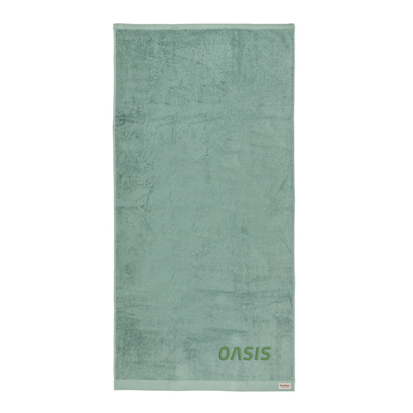 Carica l'immagine nel visualizzatore di Gallery, asciugamani promozionali in cotone, cotone riciclato colore verde_verde 121717099 DET08
