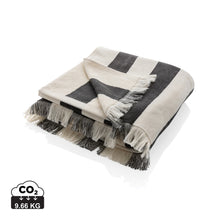 Carica l'immagine nel visualizzatore di Gallery, teli mare da personalizzare in cotone riciclato, cotone colore carbon-fossile_grigio 121717100 DET01
