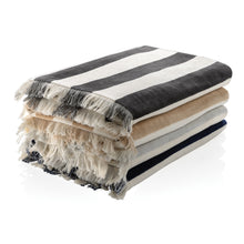 Carica l&#39;immagine nel visualizzatore di Gallery, teli mare personalizzati in cotone riciclato, cotone colore blu-navy_blu 121717100 DET05
