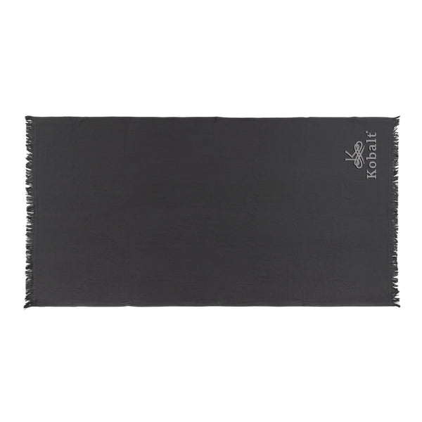 Carica l'immagine nel visualizzatore di Gallery, teli mare da personalizzare in cotone riciclato, cotone colore carbon-fossile_grigio 121717101 DET05
