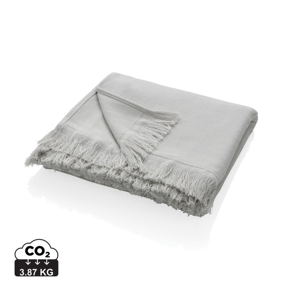 Carica l'immagine nel visualizzatore di Gallery, teli mare da personalizzare in cotone riciclato, cotone colore grigio_grigio 121717101 DET05
