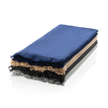 Carica l'immagine nel visualizzatore di Gallery, teli mare personalizzati in cotone riciclato, cotone colore blu-navy_blu 121717101 DET05
