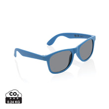 Carica l'immagine nel visualizzatore di Gallery, occhiali da sole personalizzati in polipropilene riciclato colore blu_blu 121717106 DET01
