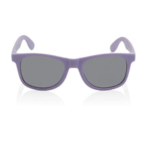 Carica l'immagine nel visualizzatore di Gallery, occhiali da sole stampati con logo in polipropilene riciclato colore viola_viola 121717106 DET03
