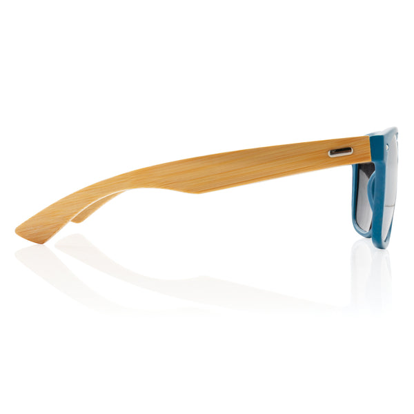 Carica l'immagine nel visualizzatore di Gallery, occhiali da sole personalizzati in rpc, fsc® bambù colore blu_blu 121717114 DET07
