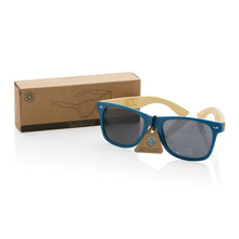 Carica l'immagine nel visualizzatore di Gallery, occhiali da sole personalizzati in rpc, fsc® bambù colore blu_blu 121717114 DET06
