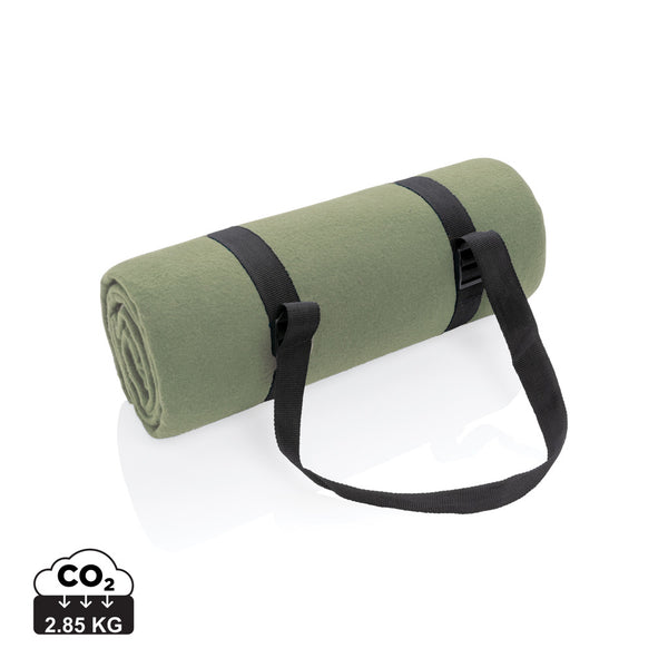 Carica l'immagine nel visualizzatore di Gallery, plaid e coperte promozionali in rpet, peva colore verde_verde 121717624 DET07
