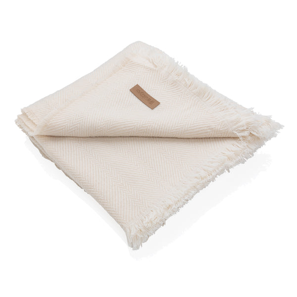 Carica l'immagine nel visualizzatore di Gallery, plaid e coperte da personalizzare in acrilico, rpet colore off-white_bianco 121717627 DET08
